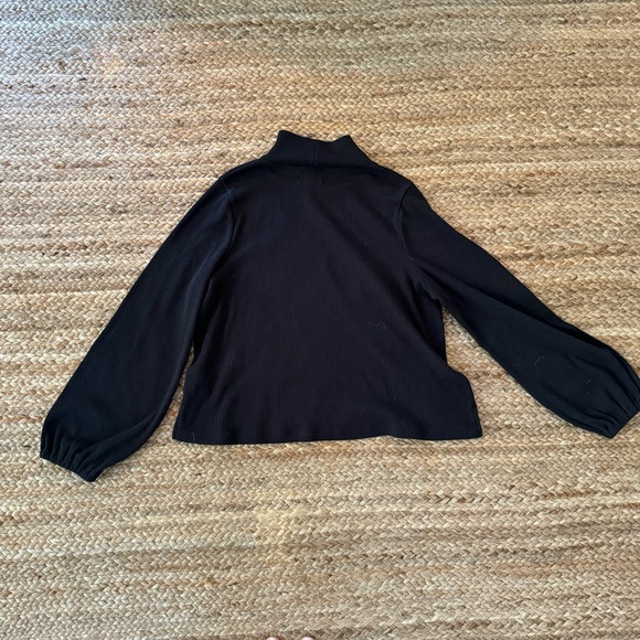 Madewell - Bubble-Sleeve Swing Turtleneck - Picture 6 of 6